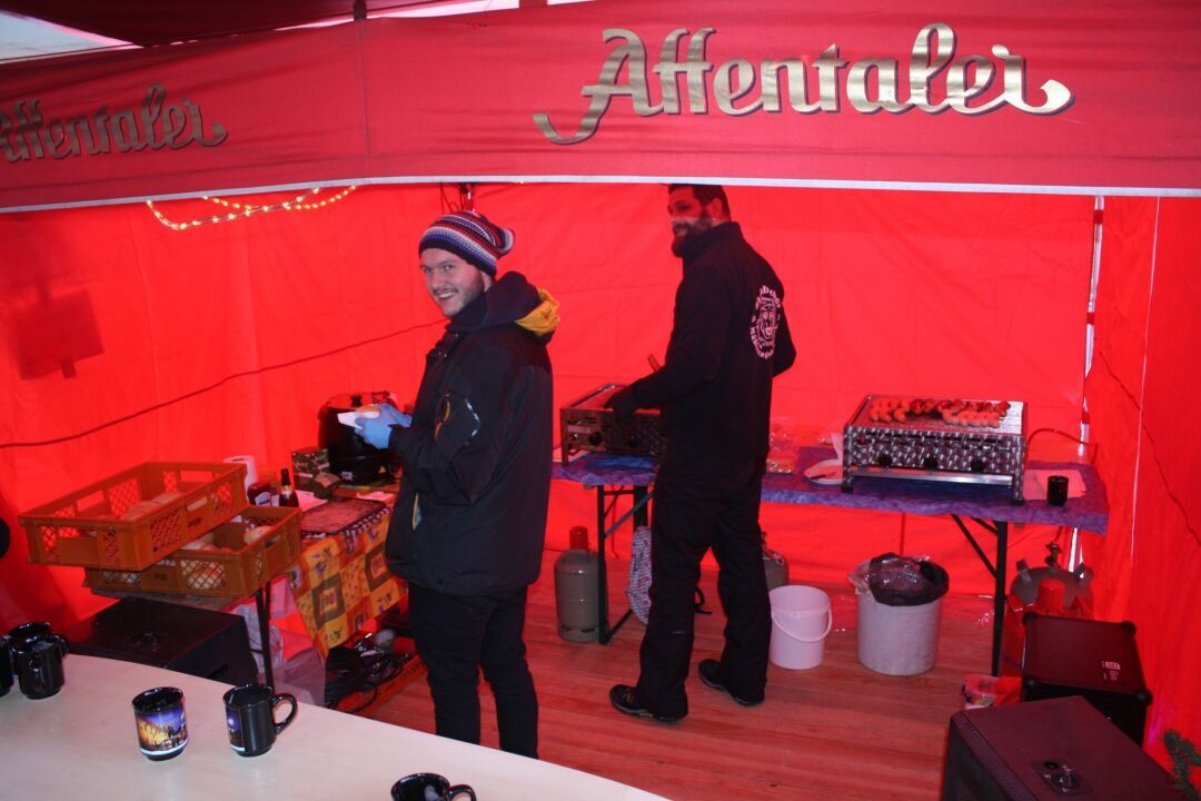 Adventsmomente Grill-Zelt